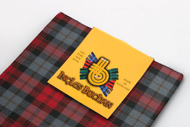 Wool Tartan Pocket Square in MacLachlan Weathered Tartan