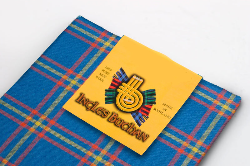 Wool Tartan Pocket Square in MacLaine of Lochbuie Ancient Tartan