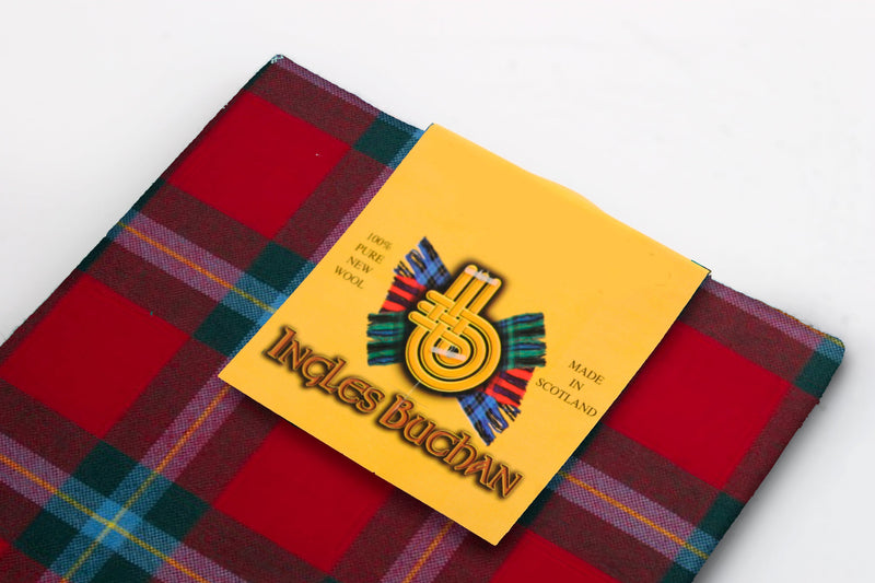 Wool Tartan Pocket Square in MacLaine of Lochbuie Modern Tartan