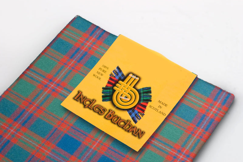 Wool Tartan Pocket Square in MacIntyre Ancient Tartan