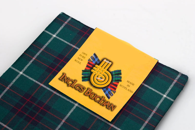 Wool Tartan Pocket Square in MacIntyre Hunting Modern Tartan