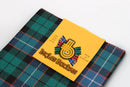 Wool Tartan Pocket Square in Mitchell Ancient Tartan