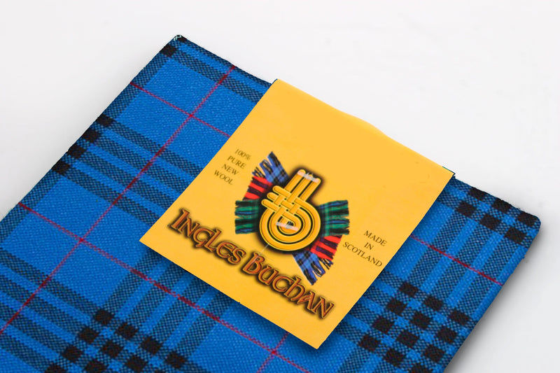 Wool Tartan Pocket Square in Morgan Modern Tartan