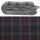 Wool Strip Ribbon in Murray of Atholl Modern Tartan - 5 Strips, Choose Your Width