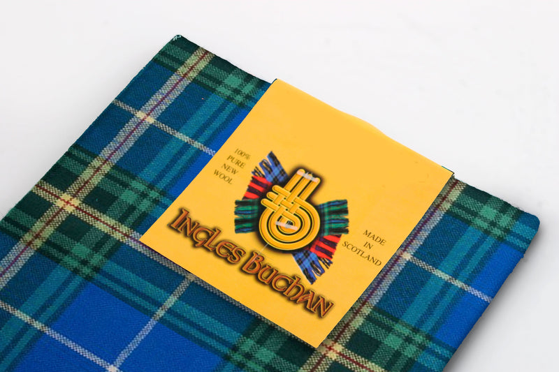 Wool Tartan Pocket Square in Nova Scotia Tartan