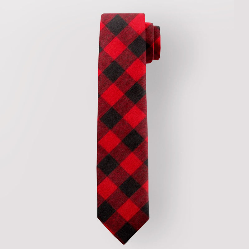 Pure Wool Tie in Rob Roy MacGregor Modern Tartan