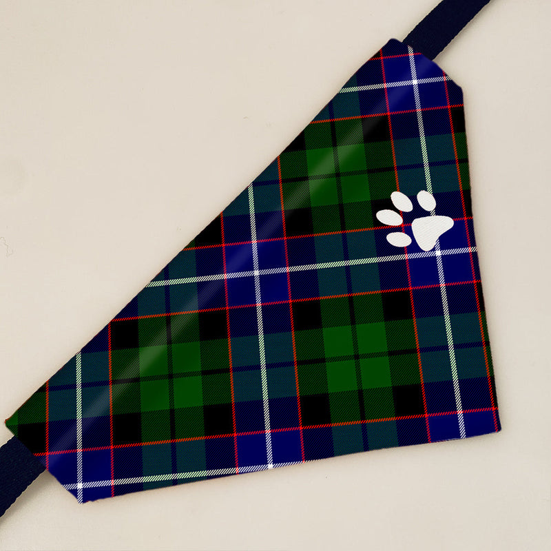 Russell Modern Tartan Pet Bandana