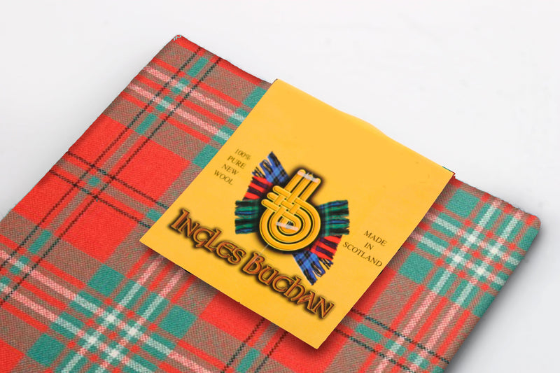 Wool Pocket Square in Scott Ancient Tartan