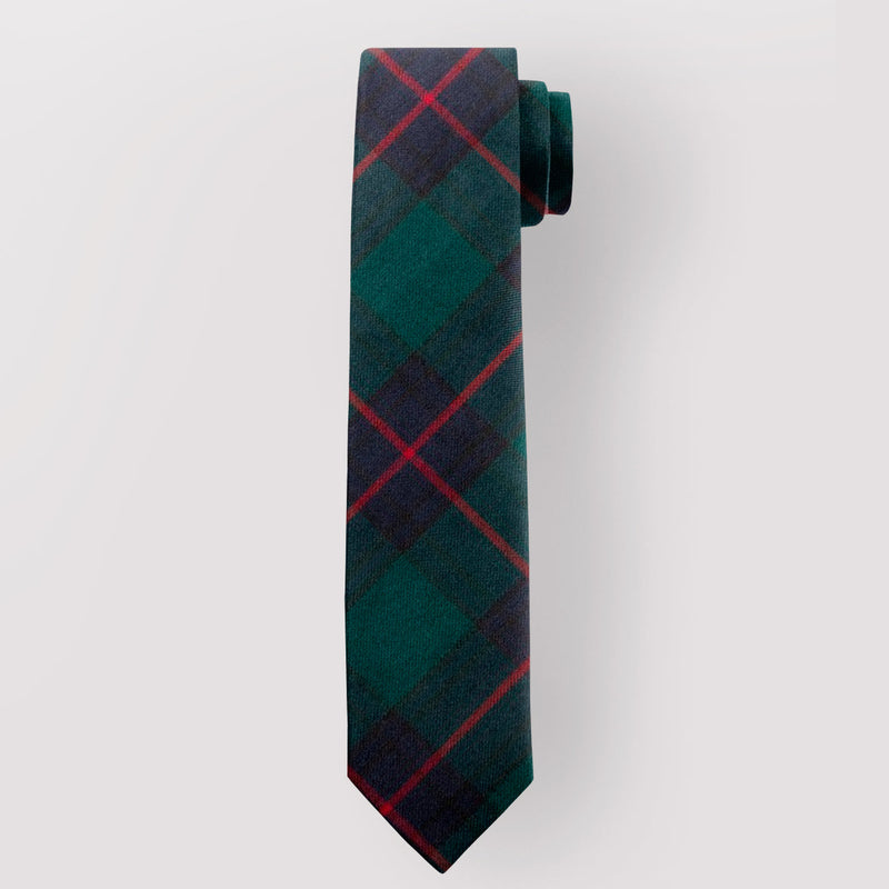 Pure Wool Tie in Shaw Modern Tartan