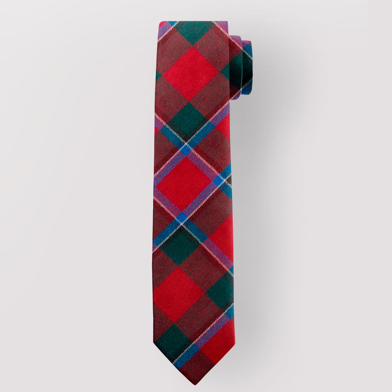 Pure Wool Tie in Sinclair Modern Tartan