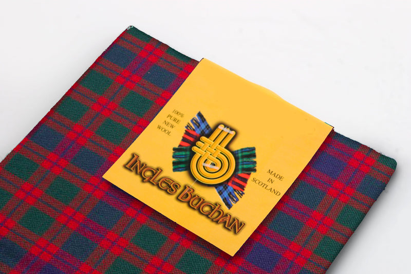 Wool Tartan Pocket Square in Skene Modern Tartan