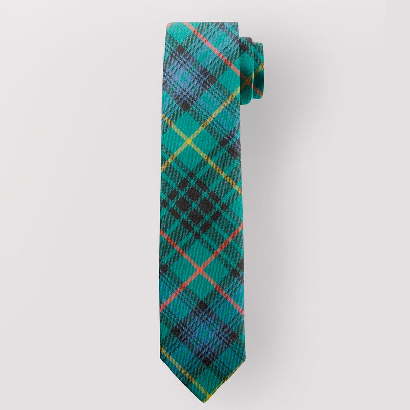 Pure Wool Tie in Stewart Hunting Ancient Tartan