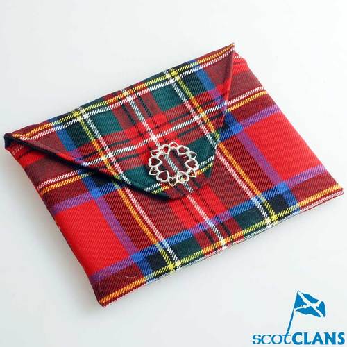 Tartan Envelope Bag