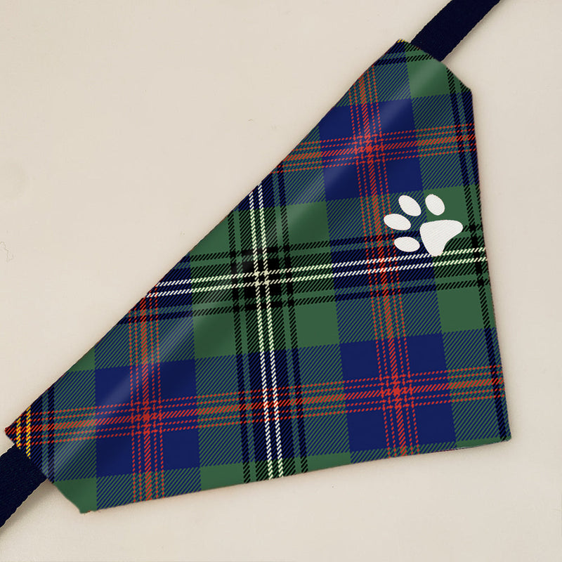 Wood Clan Tartan Pet Bandana