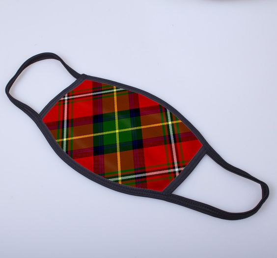 Boyd Tartan Printed Face Mask