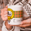 Baxter Crest and Tartan Mug