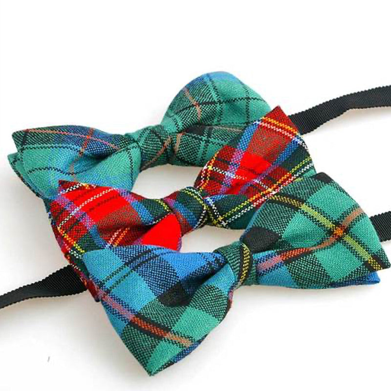 Tartan Bow Tie (100% Wool)