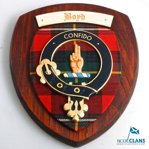 Boyd Clan Crest Plaque