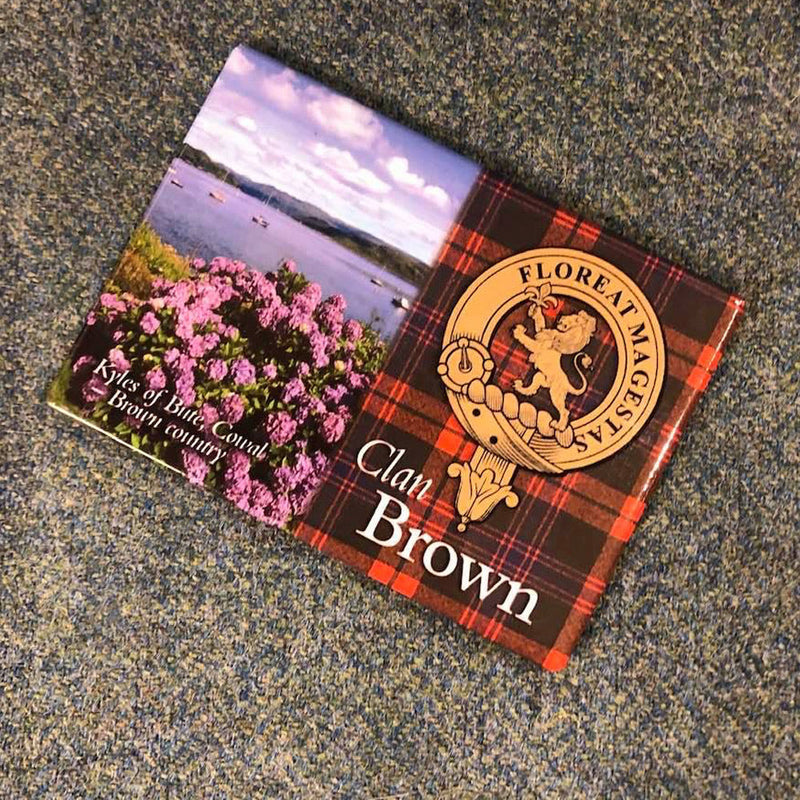 Clan Brown Fridge Magnet