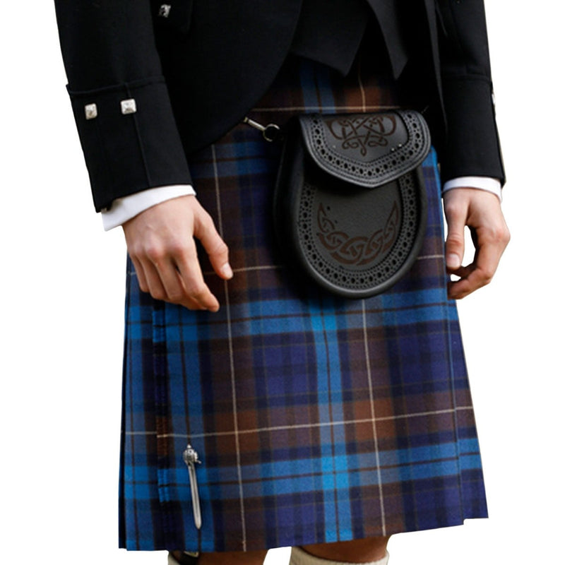 Buchanan Blue Heavyweight Hand Stitched Kilt