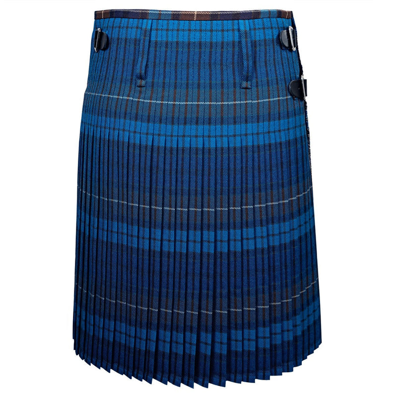 Buchanan Blue Heavyweight Hand Stitched Kilt