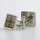 Buchanan Hunting Ancient Tartan Cufflinks - Choose Your Shape.