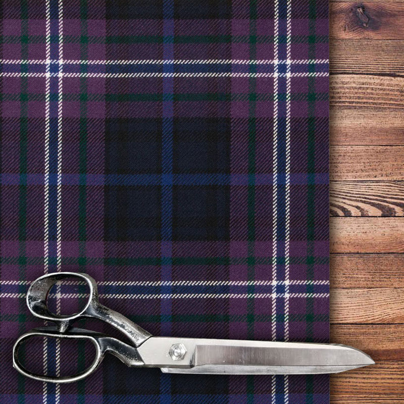 Scotland Forever Modern Tartan by the Meter