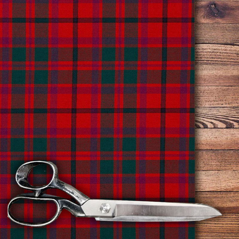 Shaw of Tordarroch Red Modern - Old and Rare Tartan  Medium