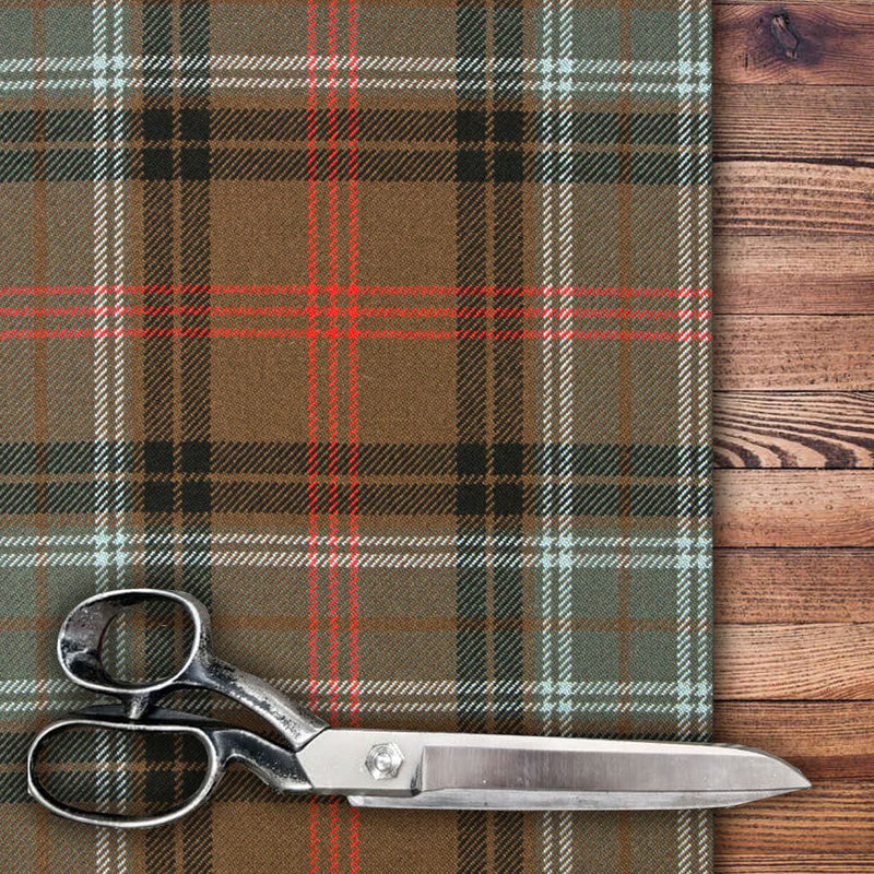 Lochcarron Hunting Weathered Heavy Weight Tartan per meter