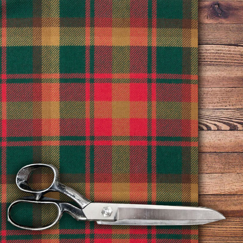 Mapleleaf Tartan by the Meter