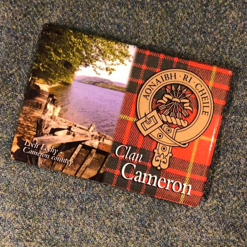 Clan Cameron Fridge Magnet