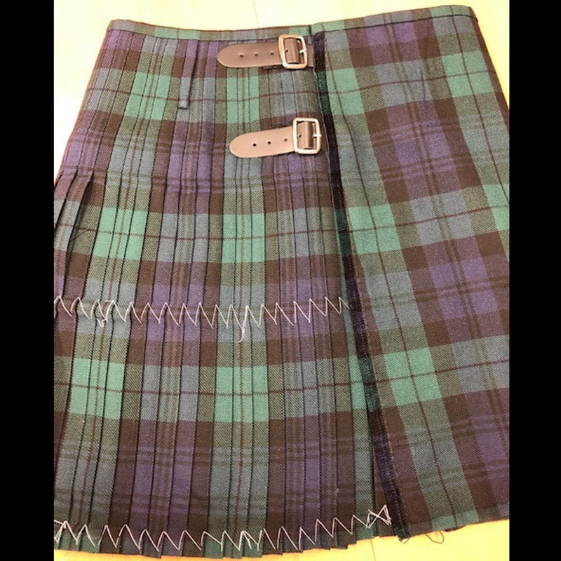 Black Watch Modern Heavyweight Hand Stitched Kilt