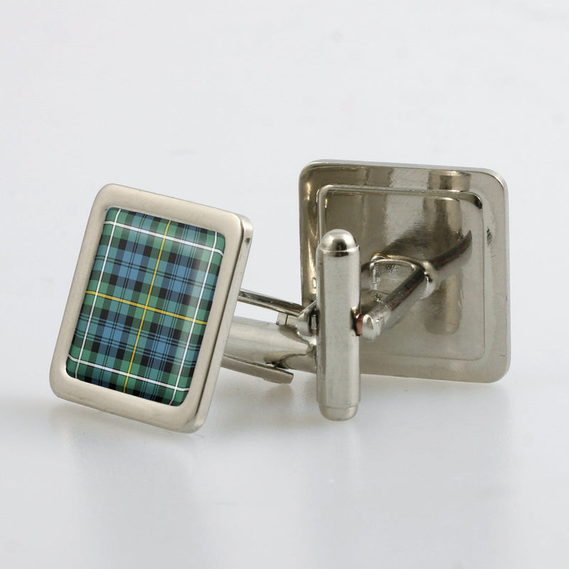 Campbell of Argyll Ancient Tartan Cufflinks - Choose Your Shape.