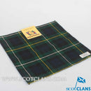 Wool Tartan Pocket Square in Campbell of Argyll Modern Tartan