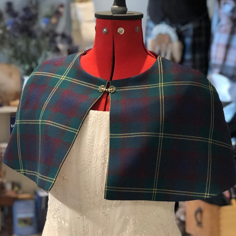 Formal Short Cape - Any Medium Weight Tartan