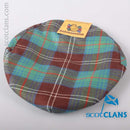 Pure Wool Golf Cap in Chisholm Hunting Tartan