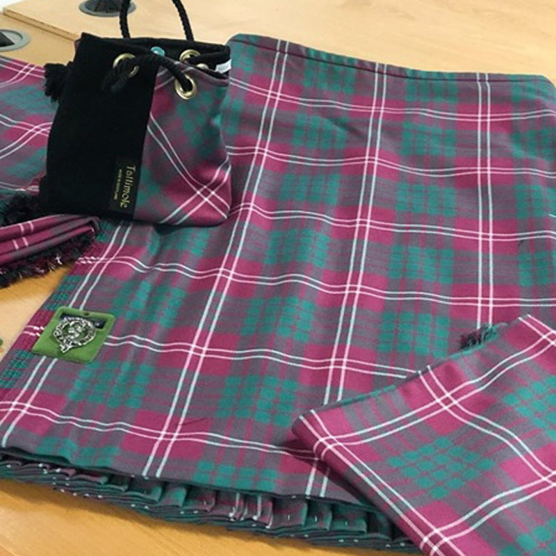 Ladies Crawford Ancient 6 yard Kilted Skirt