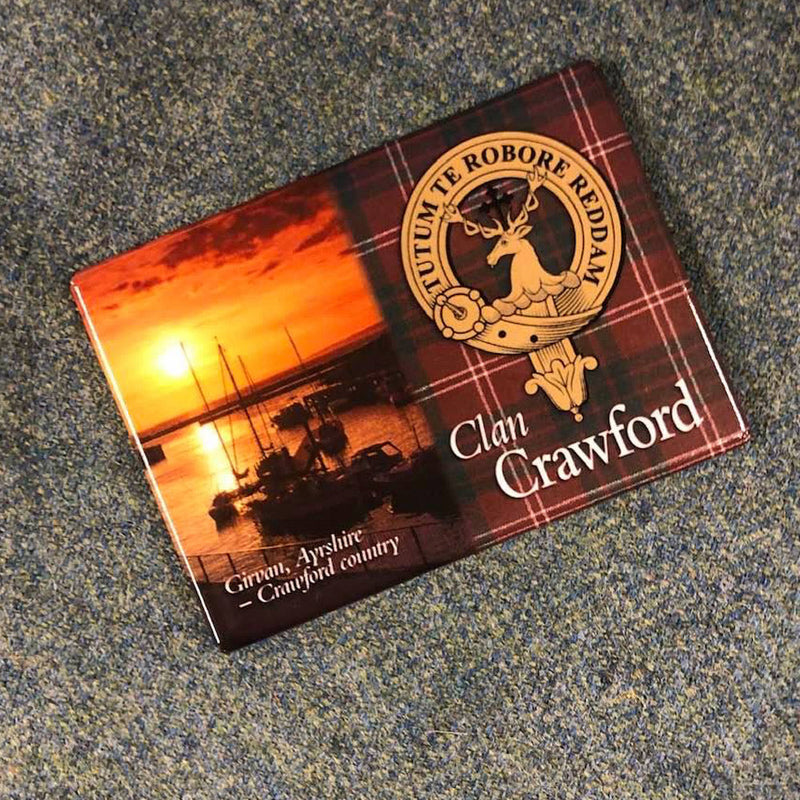 Clan Crawford Fridge Magnet