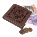 Crawford Clan Crest Real Leather Wallet
