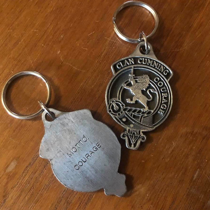 Clan Cumming Metal  Keyring