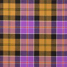 Lightweight Tartan Material 10oz Wool