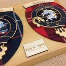 Double Clan Wall Plaque