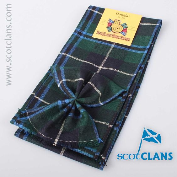 Wool Mini Sash in Douglas Modern Tartan