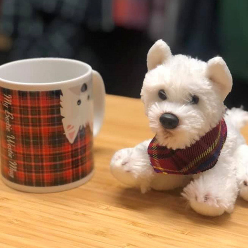 My Bestie Westie Mug - Select your tartan