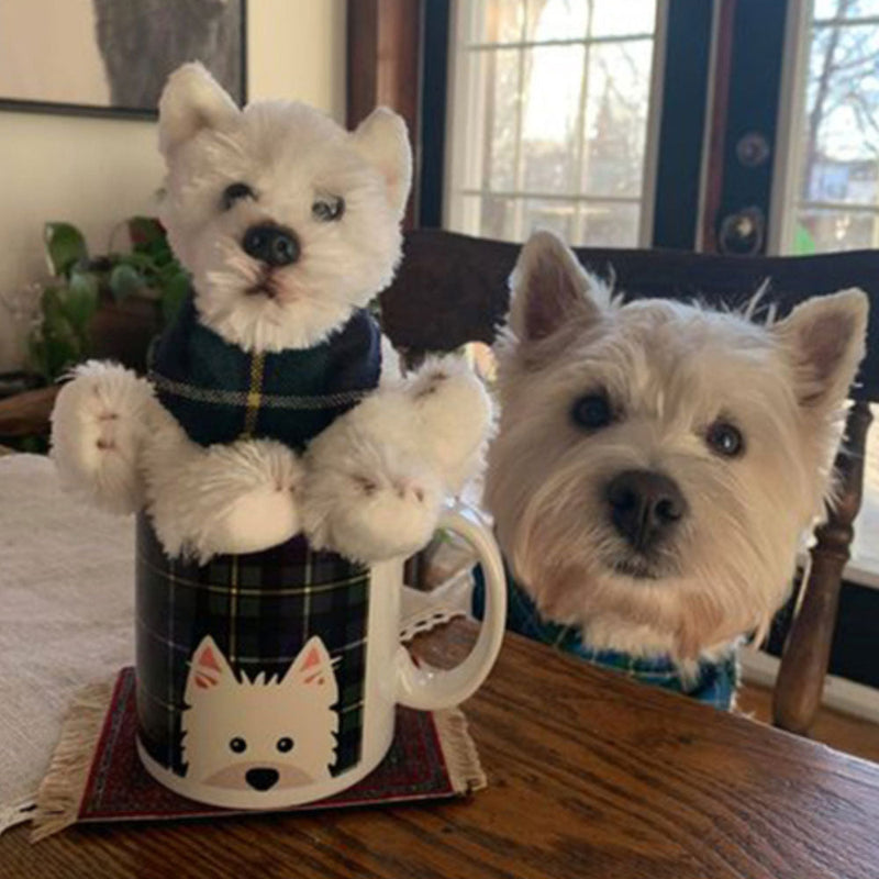 My Bestie Westie Mug - Select your tartan