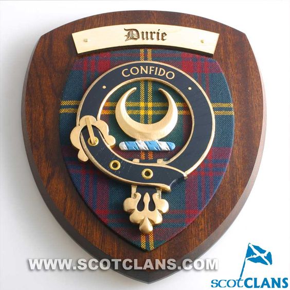 Durie Clan Crest Plaque