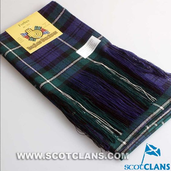 Full Length Sash in Forbes Modern Tartan