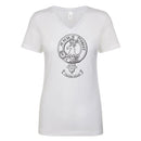 Fraser of Lovat Clan Crest Ladies Ouline T-Shirt