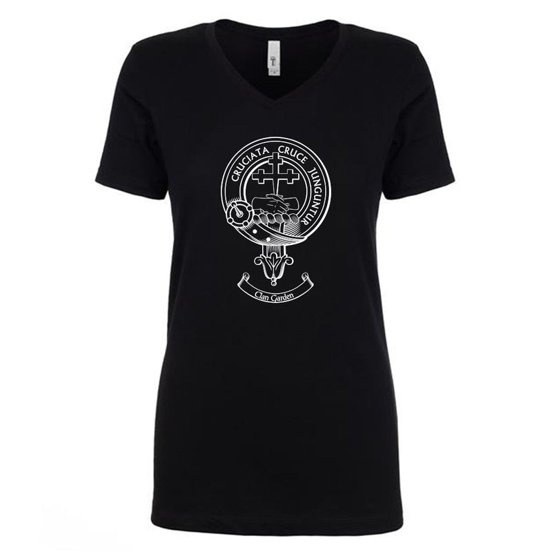 Garden Clan Crest Ladies Ouline T-Shirt