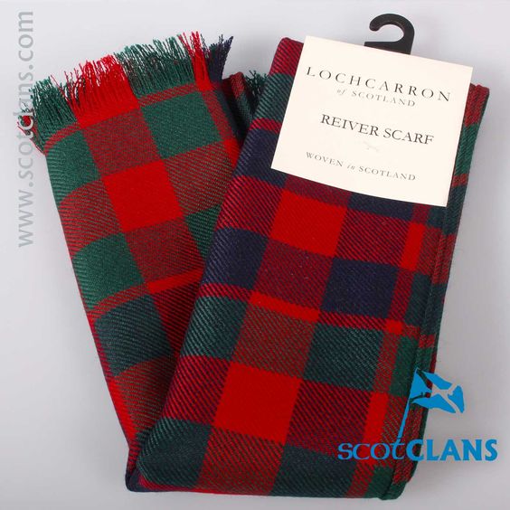 Luxury Lightweight Scarf in Gow Modern Tartan